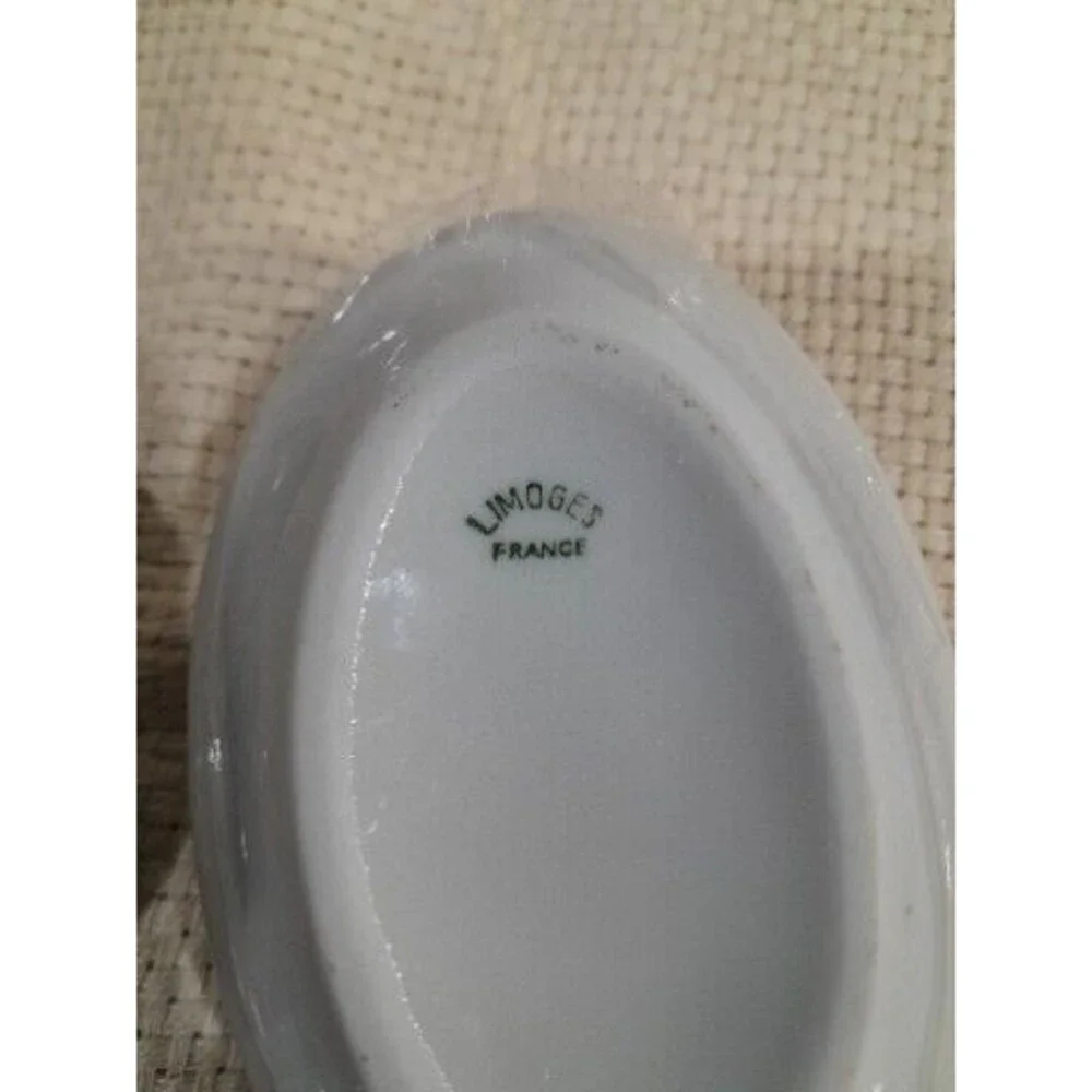 Limoges Vanity Set, Blank, 2 Piece